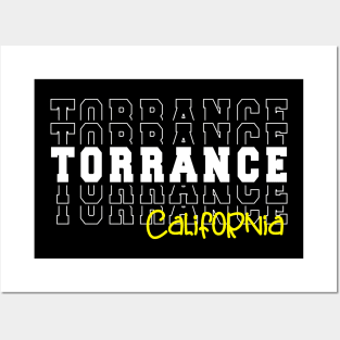 Torrance city California Torrance CA Posters and Art